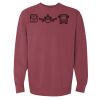 Unisex Garment-Dyed Crewneck Sweatshirt Thumbnail