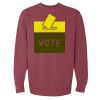 Unisex Garment-Dyed Crewneck Sweatshirt Thumbnail