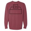 Unisex Garment-Dyed Crewneck Sweatshirt Thumbnail
