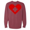 Unisex Garment-Dyed Crewneck Sweatshirt Thumbnail
