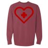Unisex Garment-Dyed Crewneck Sweatshirt Thumbnail