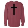 Unisex Garment-Dyed Crewneck Sweatshirt Thumbnail