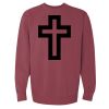 Unisex Garment-Dyed Crewneck Sweatshirt Thumbnail