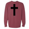 Unisex Garment-Dyed Crewneck Sweatshirt Thumbnail