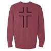 Unisex Garment-Dyed Crewneck Sweatshirt Thumbnail