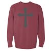 Unisex Garment-Dyed Crewneck Sweatshirt Thumbnail
