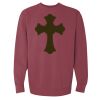 Unisex Garment-Dyed Crewneck Sweatshirt Thumbnail
