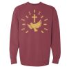 Unisex Garment-Dyed Crewneck Sweatshirt Thumbnail