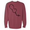 Unisex Garment-Dyed Crewneck Sweatshirt Thumbnail