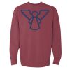 Unisex Garment-Dyed Crewneck Sweatshirt Thumbnail