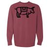 Unisex Garment-Dyed Crewneck Sweatshirt Thumbnail