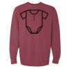 Unisex Garment-Dyed Crewneck Sweatshirt Thumbnail