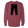 Unisex Garment-Dyed Crewneck Sweatshirt Thumbnail