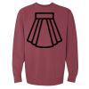 Unisex Garment-Dyed Crewneck Sweatshirt Thumbnail