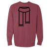 Unisex Garment-Dyed Crewneck Sweatshirt Thumbnail