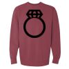 Unisex Garment-Dyed Crewneck Sweatshirt Thumbnail
