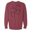 Unisex Garment-Dyed Crewneck Sweatshirt Thumbnail