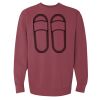 Unisex Garment-Dyed Crewneck Sweatshirt Thumbnail