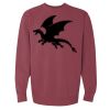 Unisex Garment-Dyed Crewneck Sweatshirt Thumbnail