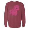 Unisex Garment-Dyed Crewneck Sweatshirt Thumbnail