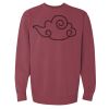 Unisex Garment-Dyed Crewneck Sweatshirt Thumbnail