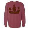 Unisex Garment-Dyed Crewneck Sweatshirt Thumbnail
