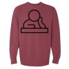 Unisex Garment-Dyed Crewneck Sweatshirt Thumbnail