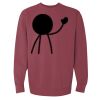 Unisex Garment-Dyed Crewneck Sweatshirt Thumbnail