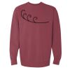 Unisex Garment-Dyed Crewneck Sweatshirt Thumbnail