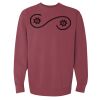Unisex Garment-Dyed Crewneck Sweatshirt Thumbnail