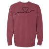 Unisex Garment-Dyed Crewneck Sweatshirt Thumbnail