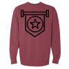 Unisex Garment-Dyed Crewneck Sweatshirt Thumbnail