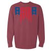 Unisex Garment-Dyed Crewneck Sweatshirt Thumbnail