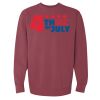 Unisex Garment-Dyed Crewneck Sweatshirt Thumbnail