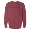 Unisex Garment-Dyed Crewneck Sweatshirt Thumbnail