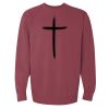 Unisex Garment-Dyed Crewneck Sweatshirt Thumbnail
